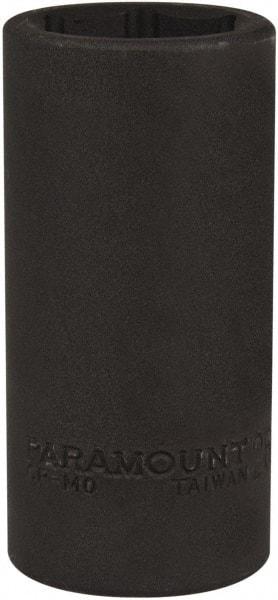 Paramount - 1/2" Drive 26mm Deep Impact Socket - 6 Points, 3-1/2" OAL - Exact Tool & Supply