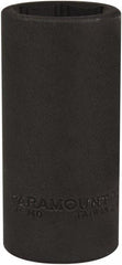 Paramount - 1/2" Drive 26mm Deep Impact Socket - 6 Points, 3-1/2" OAL - Exact Tool & Supply