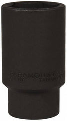 Paramount - 1/2" Drive 33mm Deep Impact Socket - 6 Points, 3-1/2" OAL - Exact Tool & Supply