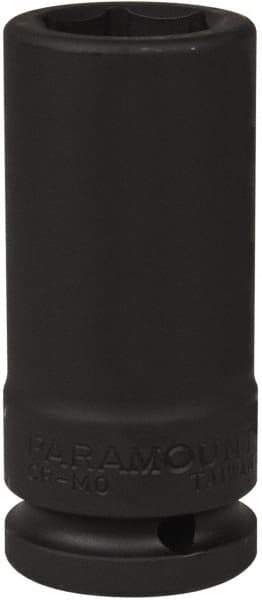 Paramount - 3/4" Drive 1" Deep Impact Socket - 6 Points, 3-35/64" OAL - Exact Tool & Supply