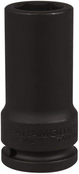 Paramount - 3/4" Drive 24mm Deep Impact Socket - 6 Points, 3-35/64" OAL - Exact Tool & Supply