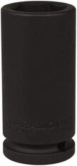 Paramount - 3/4" Drive 1-1/8" Deep Impact Socket - 6 Points, 3-35/64" OAL - Exact Tool & Supply