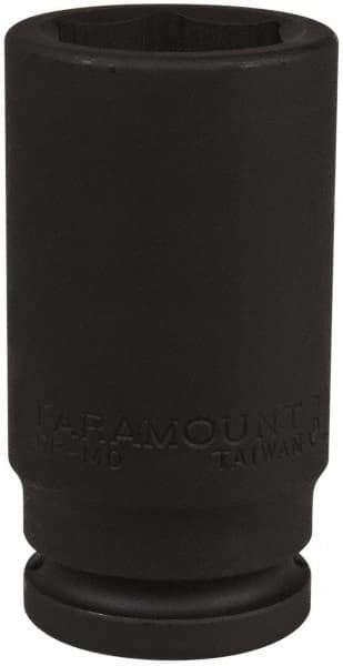 Paramount - 3/4" Drive 32mm Deep Impact Socket - 6 Points, 3-35/64" OAL - Exact Tool & Supply