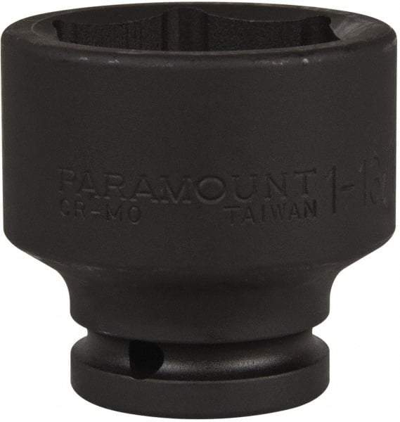 Paramount - 3/4" Drive 1-13/16" Standard Impact Socket - 6 Points, 2-7/16" OAL - Exact Tool & Supply
