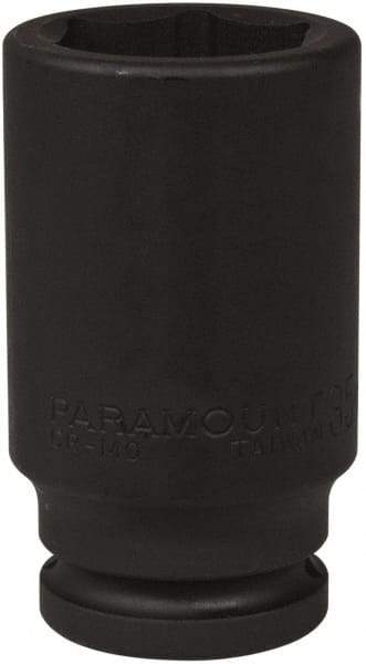 Paramount - 3/4" Drive 35mm Deep Impact Socket - 6 Points, 3-35/64" OAL - Exact Tool & Supply