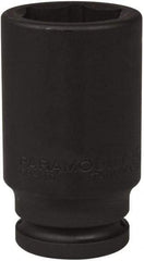 Paramount - 3/4" Drive 35mm Deep Impact Socket - 6 Points, 3-35/64" OAL - Exact Tool & Supply