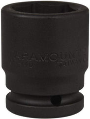 Paramount - 3/4" Drive 32mm Standard Impact Socket - 6 Points, 2-1/4" OAL - Exact Tool & Supply