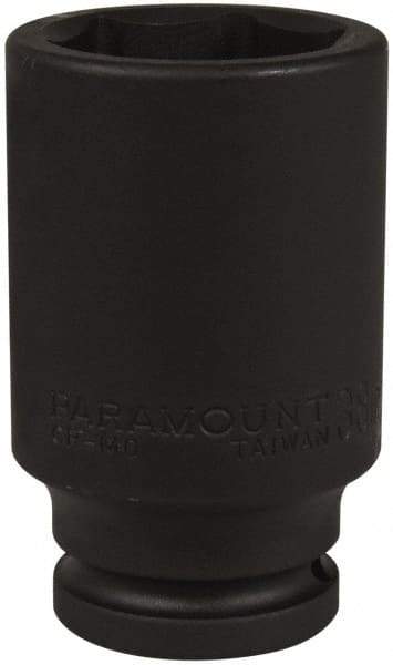 Paramount - 3/4" Drive 38mm Deep Impact Socket - 6 Points, 3-35/64" OAL - Exact Tool & Supply