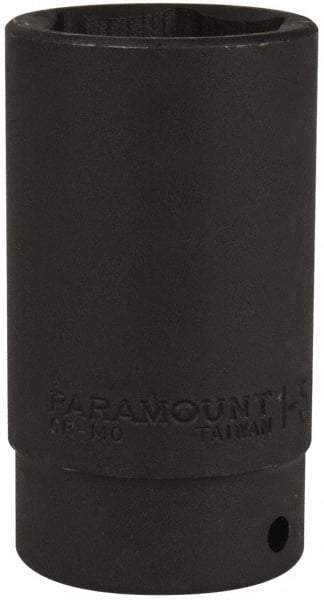 Paramount - 1/2" Drive 1-5/16" Deep Impact Socket - 6 Points, 3-1/2" OAL - Exact Tool & Supply