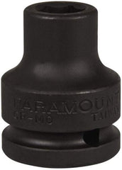 Paramount - 3/4" Drive 9/16" Standard Impact Socket - 6 Points, 2" OAL - Exact Tool & Supply