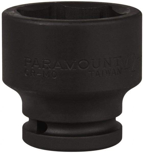 Paramount - 3/4" Drive 42mm Standard Impact Socket - 6 Points, 2-9/32" OAL - Exact Tool & Supply