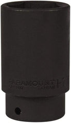 Paramount - 1/2" Drive 1-7/16" Deep Impact Socket - 6 Points, 3-1/2" OAL - Exact Tool & Supply