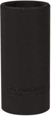Paramount - 1/2" Drive 1-1/16" Deep Impact Socket - 6 Points, 3-1/2" OAL - Exact Tool & Supply