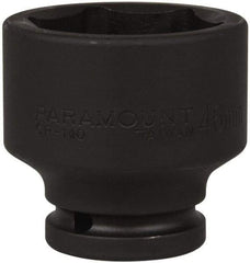 Paramount - 3/4" Drive 46mm Standard Impact Socket - 6 Points, 2-7/16" OAL - Exact Tool & Supply