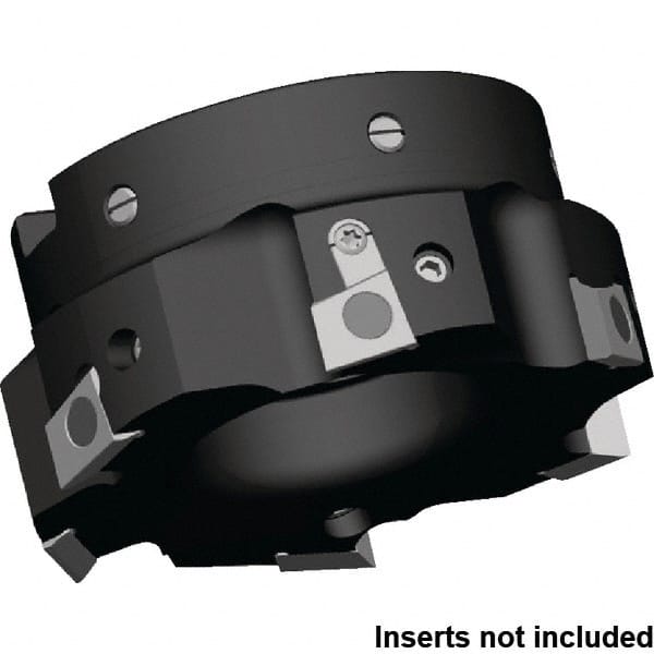 Kennametal - 2-1/2" Cut Diam, 3/4" Arbor Hole Diam, Indexable Square-Shoulder Face Mill - Exact Tool & Supply