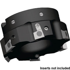 Kennametal - 2-1/2" Cut Diam, 3/4" Arbor Hole Diam, Indexable Square-Shoulder Face Mill - Exact Tool & Supply