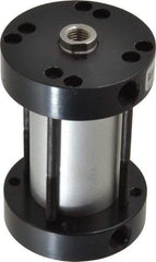 Parker - 2" Stroke x 1-1/8" Bore Double Acting Air Cylinder - 1/8 Port, 5/16-24 Rod Thread, -10 to 200°F - Exact Tool & Supply