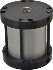 Parker - 3" Stroke x 3" Bore Double Acting Air Cylinder - 1/4 Port, 5/8-18 Rod Thread, -10 to 200°F - Exact Tool & Supply