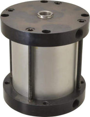 Parker - 4" Stroke x 4" Bore Double Acting Air Cylinder - 3/8 Port, 3/4-16 Rod Thread, -10 to 200°F - Exact Tool & Supply