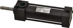 Parker - 2" Stroke x 3/4" Bore Double Acting Air Cylinder - 1/8 Port, 1/4-20 Rod Thread, 200 Max psi, -10 to 165°F - Exact Tool & Supply