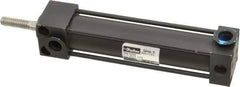 Parker - 3" Stroke x 3/4" Bore Double Acting Air Cylinder - 1/8 Port, 1/4-20 Rod Thread, 200 Max psi, -10 to 165°F - Exact Tool & Supply