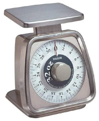 Taylor - 2.3 kg. Capacity, Analog Dial Portion Control Scale - 6 x 5" Platform - Exact Tool & Supply
