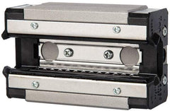 THK - 74mm L x 44mm W x 26mm H, 36mm Transverse Hole Spcg, 32mm Lateral Hole Spcg, 4 Way HSR Block - 12mm Overhang, 13.8 Kn Dynamic Capacity, M5X6 Hole, 23.8 kn Static Load Rating, 30" High Assembly - Exact Tool & Supply