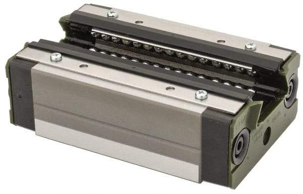 THK - 96.8mm L x 60mm W x 32.5mm H, 40mm Transverse Hole Spcg, 40mm Lateral Hole Spcg, Horizontal Mount Radial SR Block - 16mm Overhang, 30 Kn Dynamic Capacity, M8X12 Hole, 56.8 kn Static Load Rating, 42" High Assembly - Exact Tool & Supply