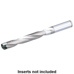 Kennametal - 14.29 to 14.5mm Diam, 7xD, 100.01mm Max Depth, 3/4" Shank Diam, 114.55mm Flute, 168.28mm OAL, Replaceable Tip Drill - KSEM0563 Insert, B Seat Size, Series KSEM - Exact Tool & Supply