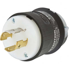 Hubbell Wiring Device-Kellems - 3-Phase Wye 120/208 VAC 20A NEMA L18-20P Industrial Twist Lock Plug - Exact Tool & Supply