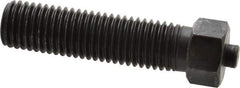 Gibraltar - 3/4-10 Thread, 7/8" Size, 3-1/2" Long, Black Oxide Coated, Steel, Lead Alloy Clamp Rest & Support - 2-3/8" Thread Length, 11/32" Pin Diam x 3/16" Pin Height, 1/2" Nut Height - Exact Tool & Supply