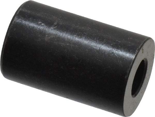 Gibraltar - 1" OAL, 5/8" OD, Heat Treated Steel, Counterbored Rest Button - Black Oxide Coating - Exact Tool & Supply
