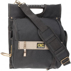 CLC - 21 Pocket Electrician's Holster - Polyester, Black - Exact Tool & Supply
