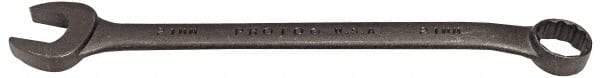 Proto - 21mm 12 Point Offset Combination Wrench - 15° Offset Angle, 11-13/16" OAL, Steel, Black Finish - Exact Tool & Supply