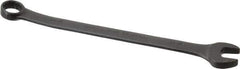 Proto - 9mm 12 Point Offset Combination Wrench - 15° Offset Angle, 5-21/32" OAL, Steel, Black Finish - Exact Tool & Supply