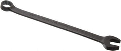 Proto - 14mm 12 Point Combination Wrench - 15° Offset Angle, 8-5/8" OAL, Steel, Black Finish - Exact Tool & Supply