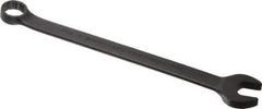 Proto - 16mm 12 Point Combination Wrench - 15° Offset Angle, 9-13/32" OAL, Steel, Black Finish - Exact Tool & Supply