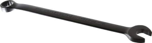 Proto - 17mm 12 Point Combination Wrench - 15° Offset Angle, 10-1/8" OAL, Steel, Black Finish - Exact Tool & Supply