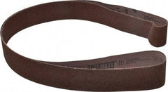 Tru-Maxx - 2" Wide x 72" OAL, 40 Grit, Aluminum Oxide Abrasive Belt - Aluminum Oxide, Coarse, Coated - Exact Tool & Supply