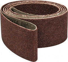 Tru-Maxx - 2" Wide x 132" OAL, 40 Grit, Aluminum Oxide Abrasive Belt - Aluminum Oxide, Coarse, Coated - Exact Tool & Supply