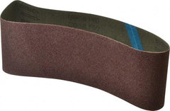 Tru-Maxx - 4" Wide x 24" OAL, 60 Grit, Aluminum Oxide Abrasive Belt - Aluminum Oxide, Medium, Coated - Exact Tool & Supply
