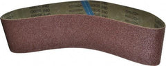Tru-Maxx - 4" Wide x 36" OAL, 40 Grit, Aluminum Oxide Abrasive Belt - Aluminum Oxide, Coarse, Coated - Exact Tool & Supply