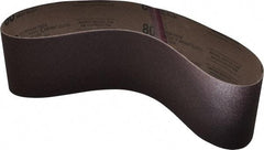 Tru-Maxx - 4" Wide x 36" OAL, 80 Grit, Aluminum Oxide Abrasive Belt - Aluminum Oxide, Medium, Coated - Exact Tool & Supply