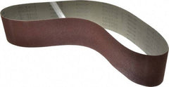 Tru-Maxx - 4" Wide x 48" OAL, 120 Grit, Aluminum Oxide Abrasive Belt - Aluminum Oxide, Fine, Coated - Exact Tool & Supply