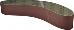 Tru-Maxx - 4" Wide x 54" OAL, 60 Grit, Aluminum Oxide Abrasive Belt - Aluminum Oxide, Medium, Coated - Exact Tool & Supply