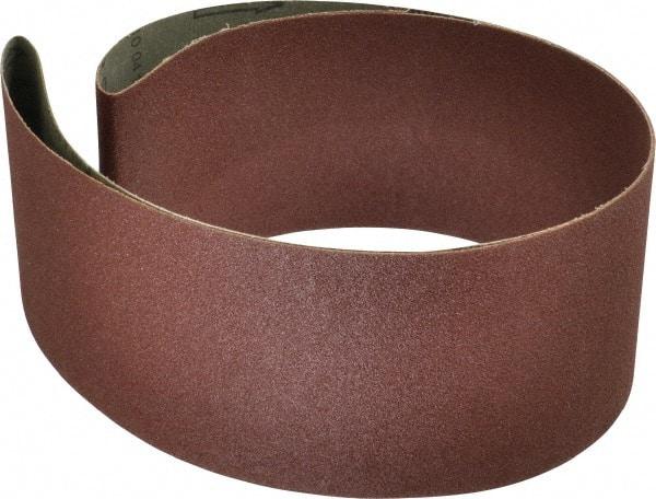 Tru-Maxx - 4" Wide x 54" OAL, 100 Grit, Aluminum Oxide Abrasive Belt - Aluminum Oxide, Fine, Coated - Exact Tool & Supply