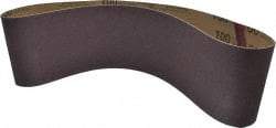 Tru-Maxx - 6" Wide x 48" OAL, 100 Grit, Aluminum Oxide Abrasive Belt - Aluminum Oxide, Fine, Coated - Exact Tool & Supply