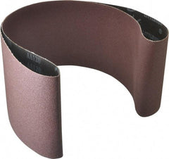 Tru-Maxx - 6" Wide x 54" OAL, 120 Grit, Aluminum Oxide Abrasive Belt - Aluminum Oxide, Fine, Coated - Exact Tool & Supply