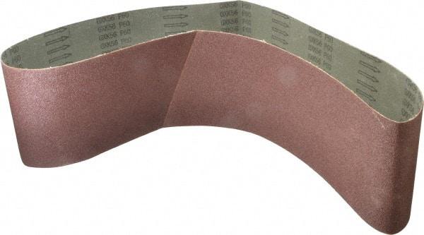 Tru-Maxx - 6" Wide x 60" OAL, 60 Grit, Aluminum Oxide Abrasive Belt - Aluminum Oxide, Medium, Coated - Exact Tool & Supply