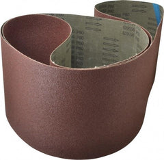 Tru-Maxx - 8" Wide x 107" OAL, 60 Grit, Aluminum Oxide Abrasive Belt - Aluminum Oxide, Medium, Coated - Exact Tool & Supply